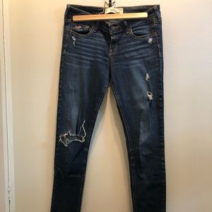 Distressed Hollister long jeans